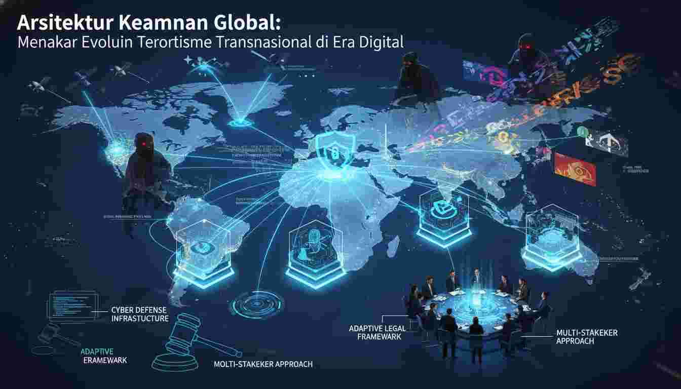Arsitektur Keamanan Global: Menakar Evolusi Terorisme Transnasional di Era Digital