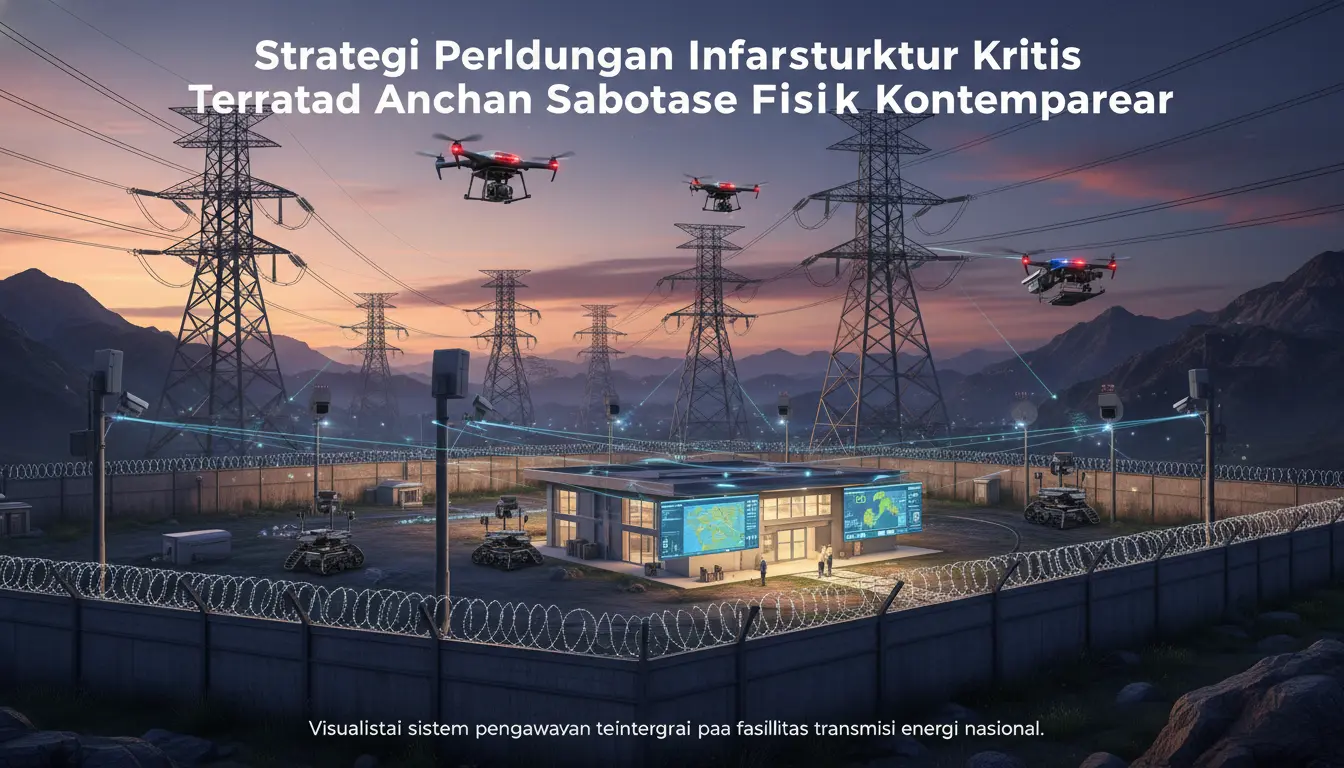 Strategi Perlindungan Infrastruktur Kritis Terhadap Ancaman Sabotase Fisik Kontemporer